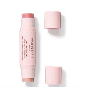 Wander Beauty On The Glow Blush and Illuminator in Bare